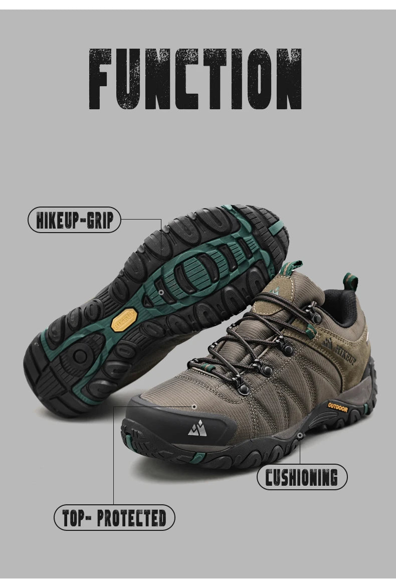 Chaussures de Randonnée Homme HIKEUP – Antidérapantes, Respirantes, Résistantes – Trekking, Escalade, Chasse, Tourisme - BLACKBEARD OUTDOOR INDUSTRIES