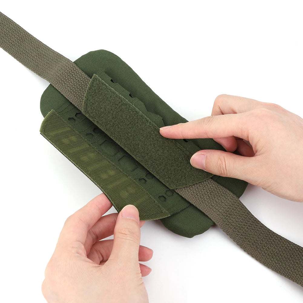 Coussin d’Épaule Tactique Respirant – Pad en Mousse pour Gilet ou Sac à Dos – Accessoire de Randonnée, Camping, Airsoft - BLACKBEARD OUTDOOR INDUSTRIES