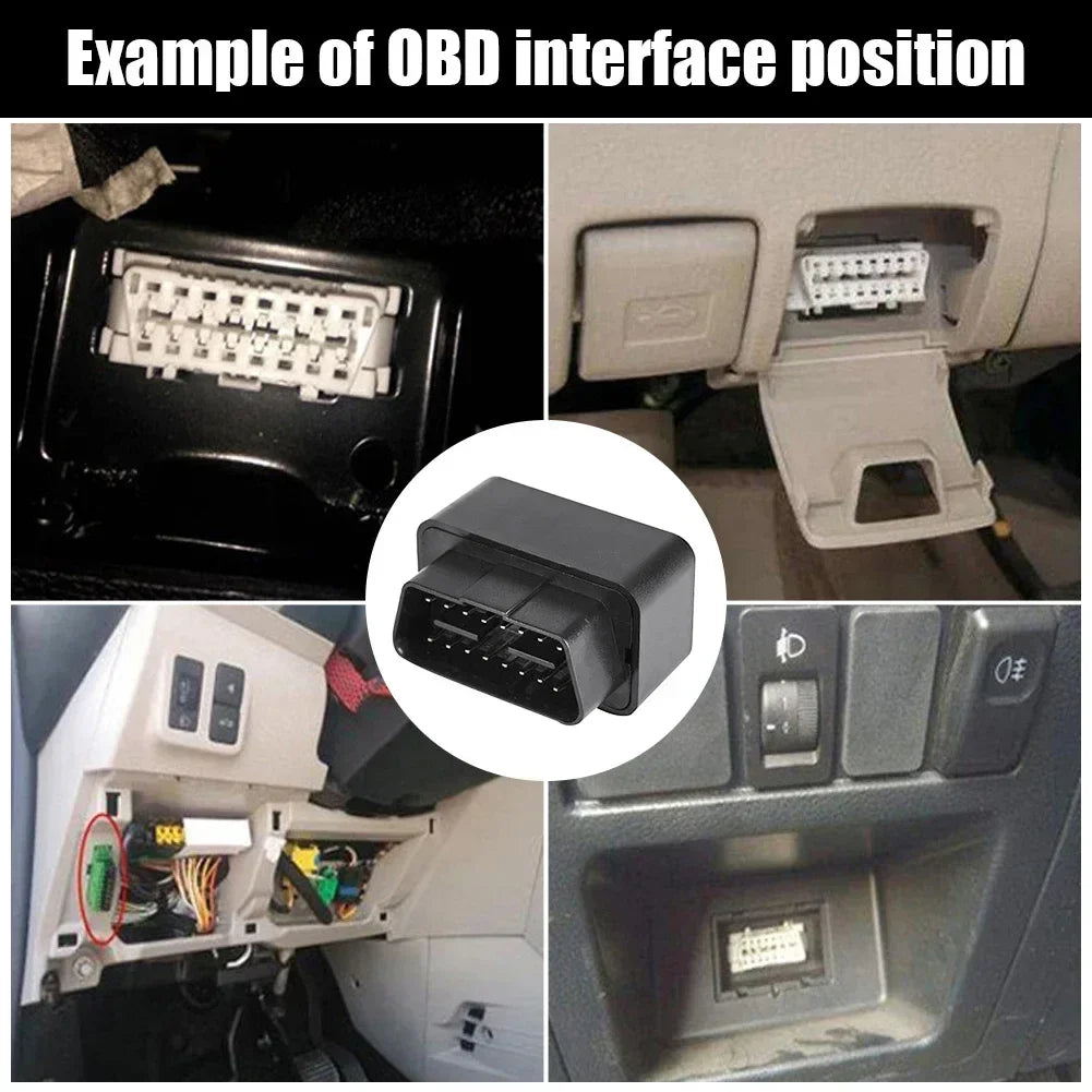 Mini Tracker GPS OBD 2G/4G pour Voiture – Système de Suivi Antivol avec Alarme, Géofencing, App Gratuite pour iOS/Android BLACKBEARD OUTDOOR INDUSTRIES