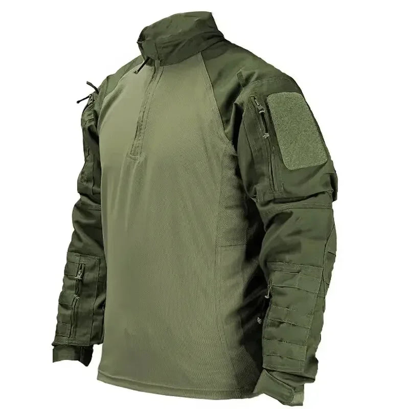 Veste Tactical XMGOLONG Pioneer Frog Suit – Haut d’Entraînement Respirant et Séchage Rapide, Camouflage CP pour Camping et Chasse - BLACKBEARD OUTDOOR INDUSTRIES