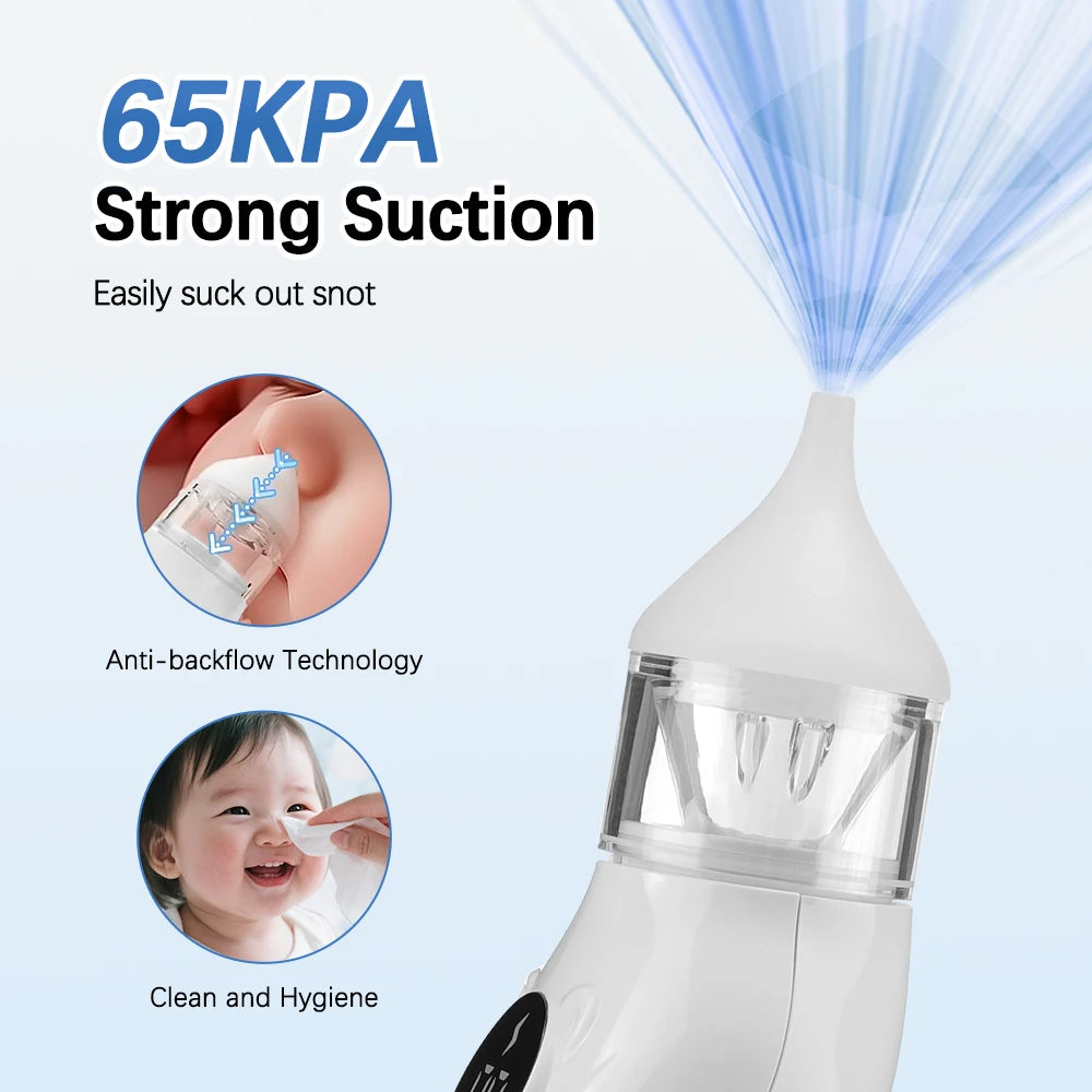 Aspirateur Nasal Électrique pour Bébé - Appareil Portable , avec 2 Embouts en Silicone - BLACKBEARD OUTDOOR INDUSTRIES