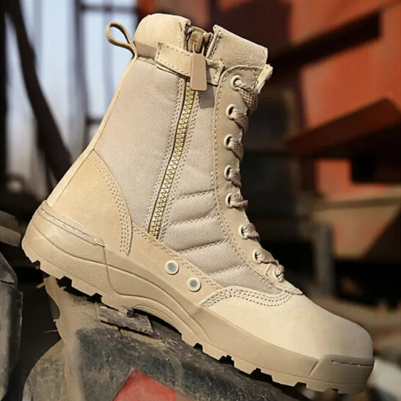 Rangers Tactiques Homme – Bottes Désert Spéciales Forces – Bottines de Randonnée Outdoor & Chaussures de Sécurité - BLACKBEARD OUTDOOR INDUSTRIES