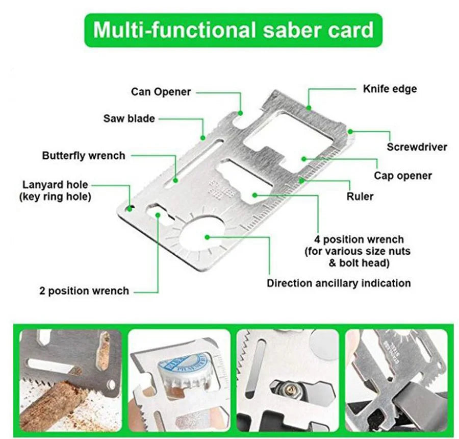 Kit de Survie d’Urgence Professionnel – Équipement Multifonctionnel Tactique pour Camping, Défense et Premiers Secours - BLACKBEARD OUTDOOR INDUSTRIES