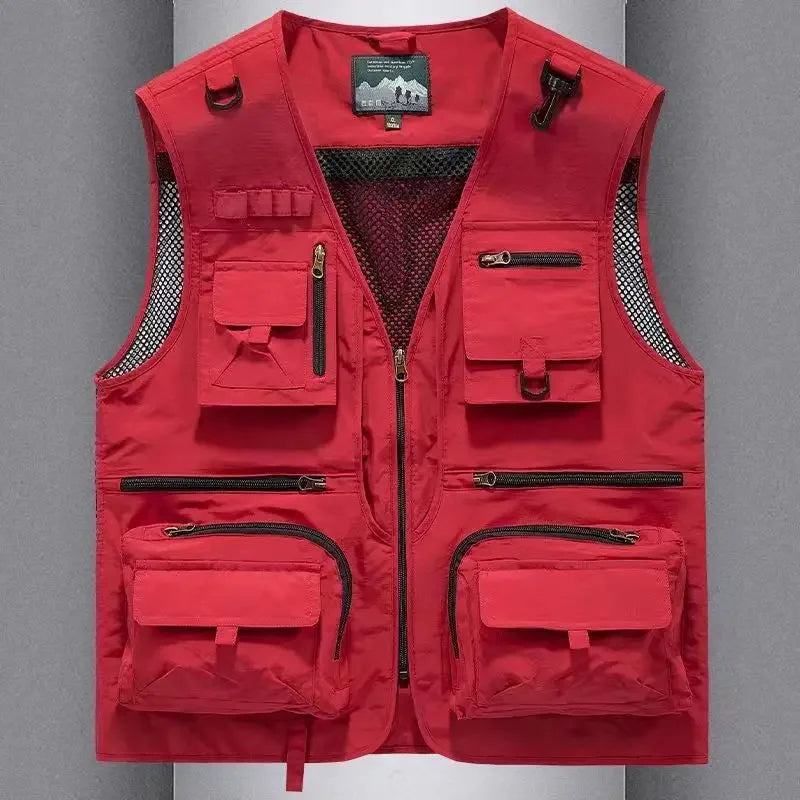 Gilet Homme Multi-Poches en Maille — Modèle 8512 - BLACKBEARD OUTDOOR INDUSTRIES