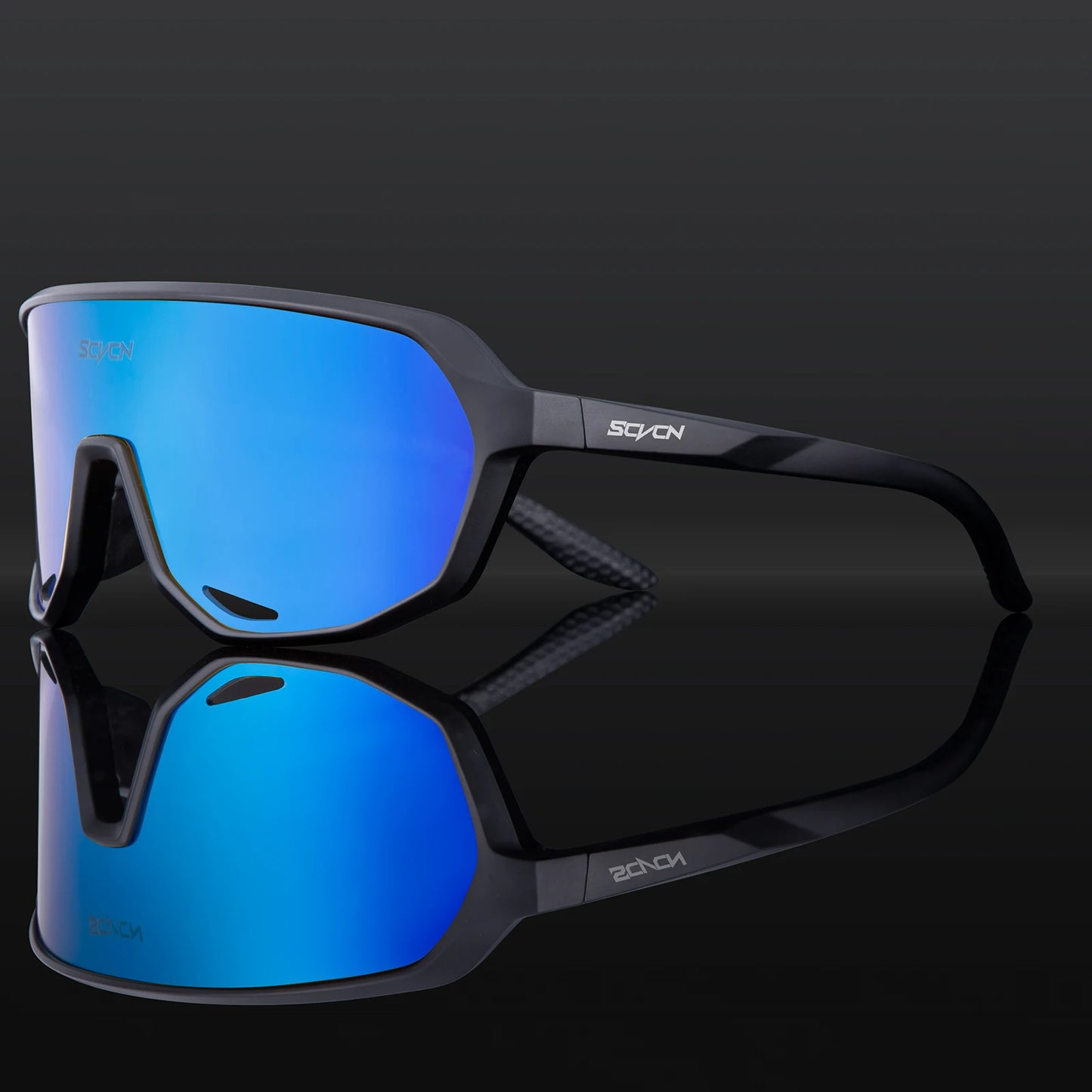 Lunettes de Vélo SCVCN UV400 - Lunettes de Sport pour Homme et Femme, Protection UV - BLACKBEARD OUTDOOR INDUSTRIES