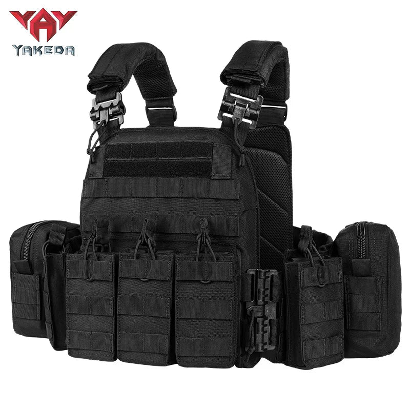 Gilet d’Entraînement YAKEDA – Démontable, Extensible et Ultra-Résistant - BLACKBEARD OUTDOOR INDUSTRIES