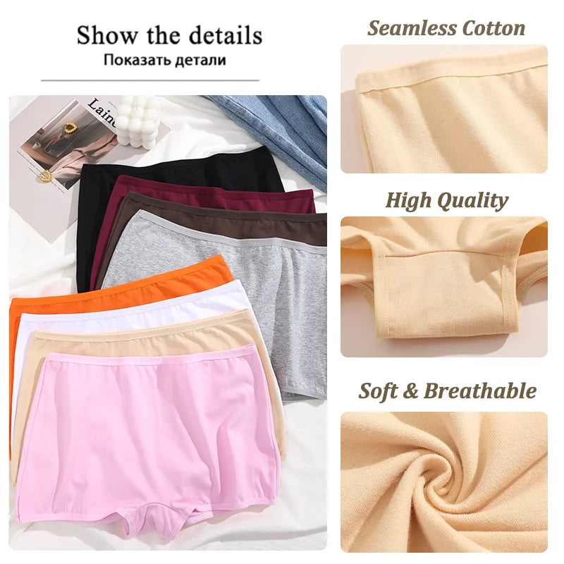 Culotte Femme Boxer Coton Sans Couture – Ultra Confort & Élégance Quotidienne - BLACKBEARD OUTDOOR INDUSTRIES