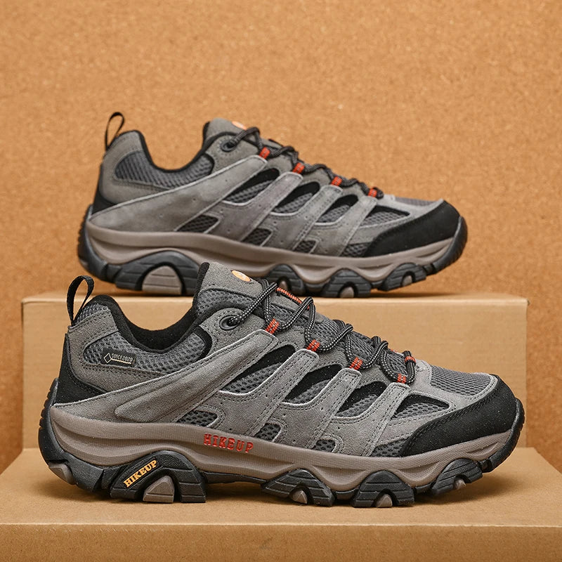 Chaussures de Randonnée HIKEUP-26 pour Homme – Trekking, Escalade, Outdoor & Quotidien – Cuir Synthétique, Respirantes - BLACKBEARD OUTDOOR INDUSTRIES