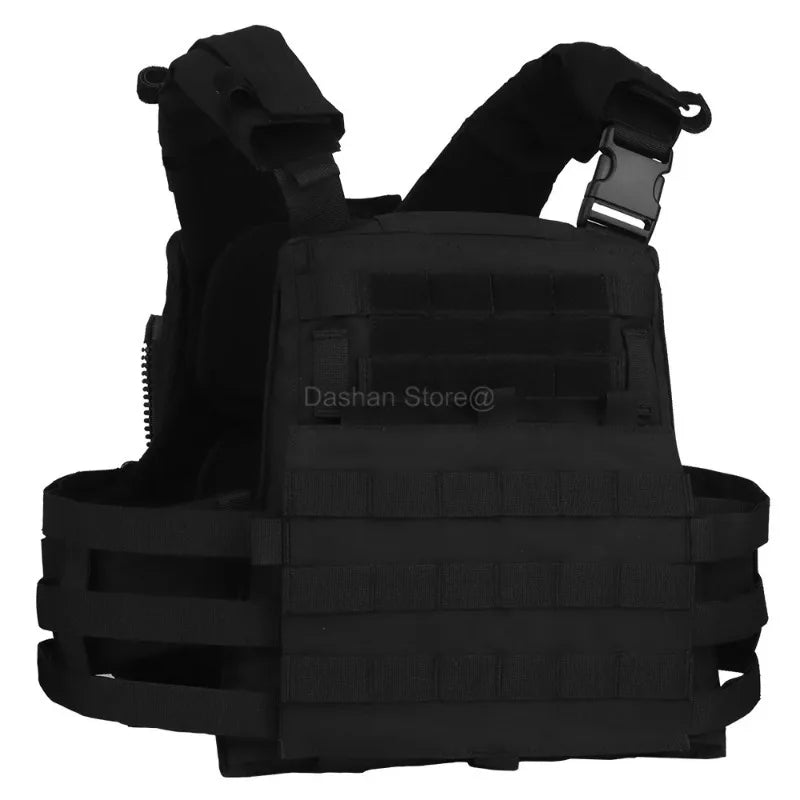 Gilet Tactique AVS MBAV Plate Carrier – Gilet Modulaire Adaptatif à Libération Rapide, Confortable, avec Système MOLLE – Airsoft, Entraînement, Chasse et Combat BLACKBEARD OUTDOOR INDUSTRIES