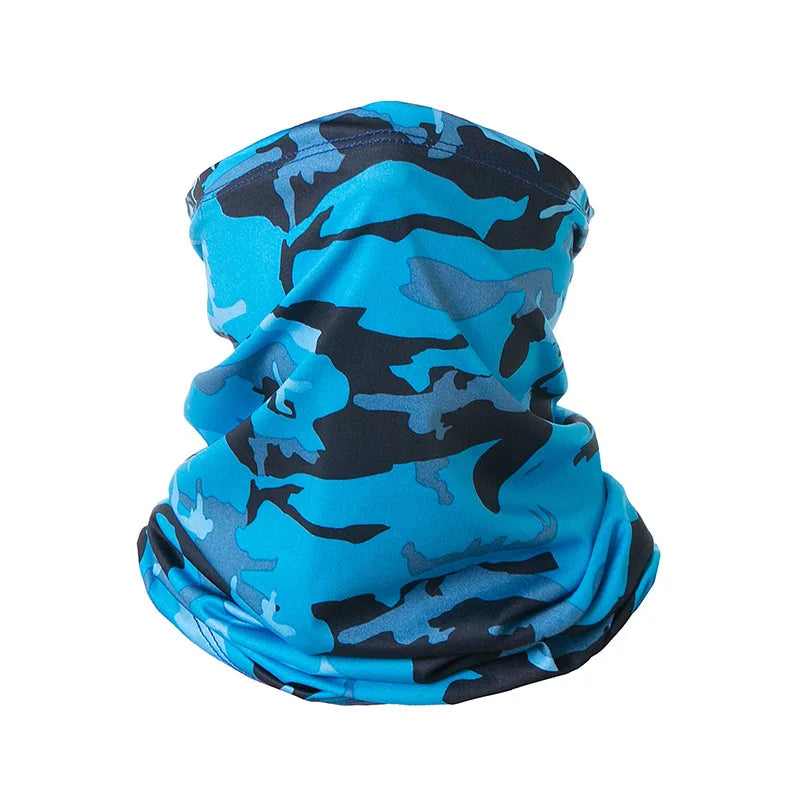 Cache-cou en Soie Glacée avec Protection UV – Tube Respirant pour Activités Extérieures, Idéal pour Randonnée, Cyclisme, Ski et Sports de Plein Air - BLACKBEARD OUTDOOR INDUSTRIES