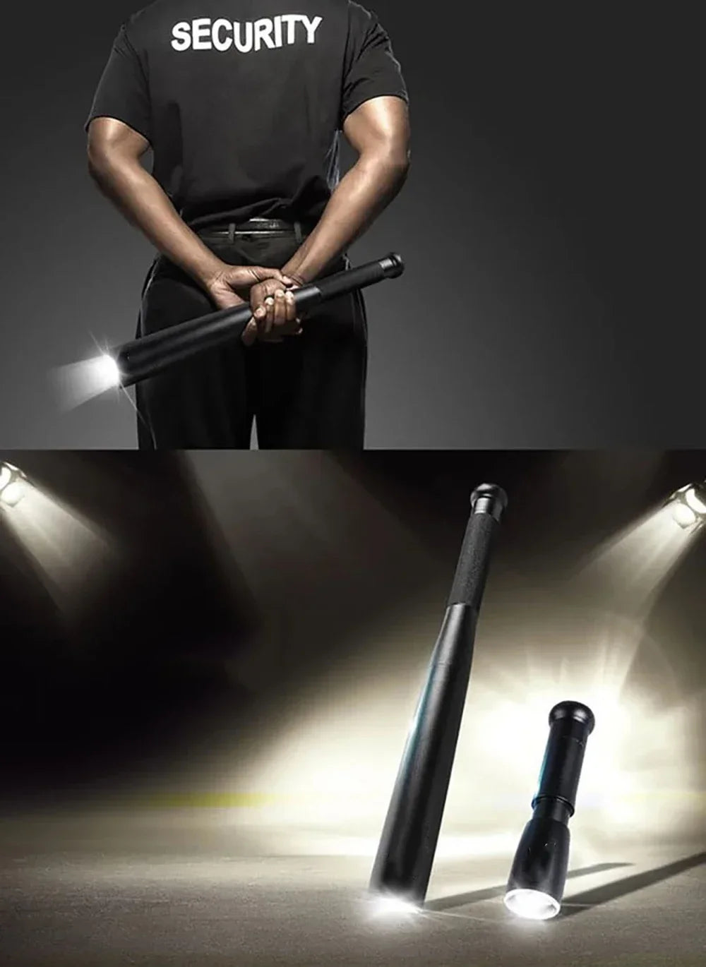 Self Defense Flashlight Baseball Bat Ma boutique