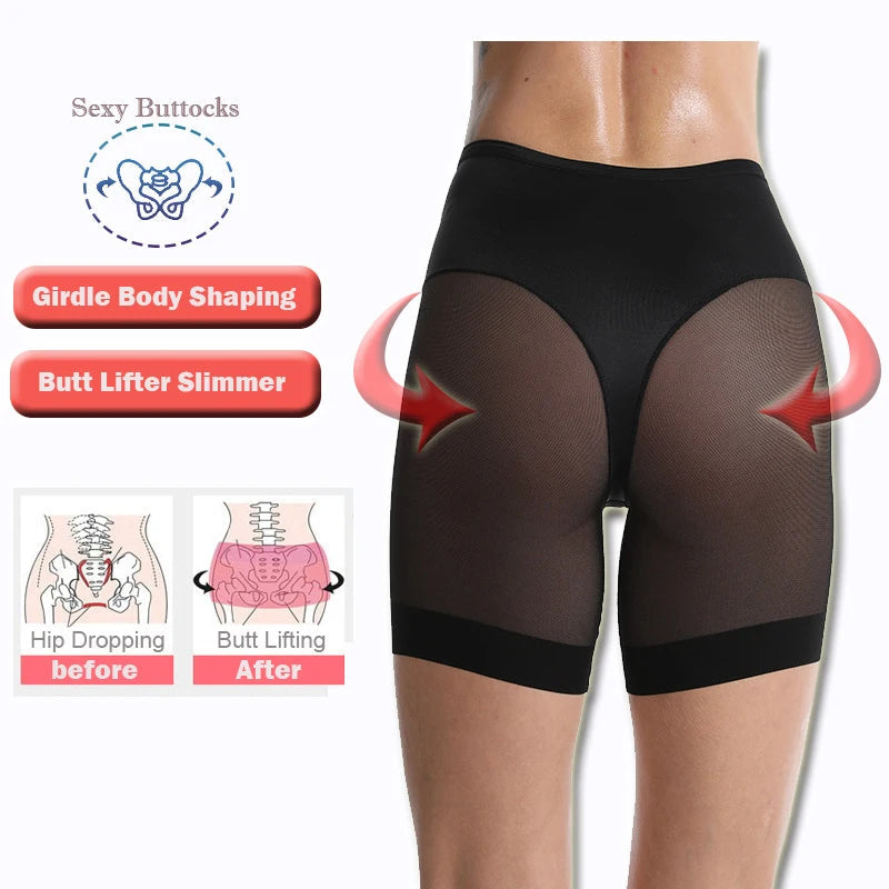Shorts Sans Coutures pour Femme – Culottes Haute Taille, Grande Taille, Mesh Léger, Anti-Friction, Sous-Vêtement BLACKBEARD OUTDOOR INDUSTRIES