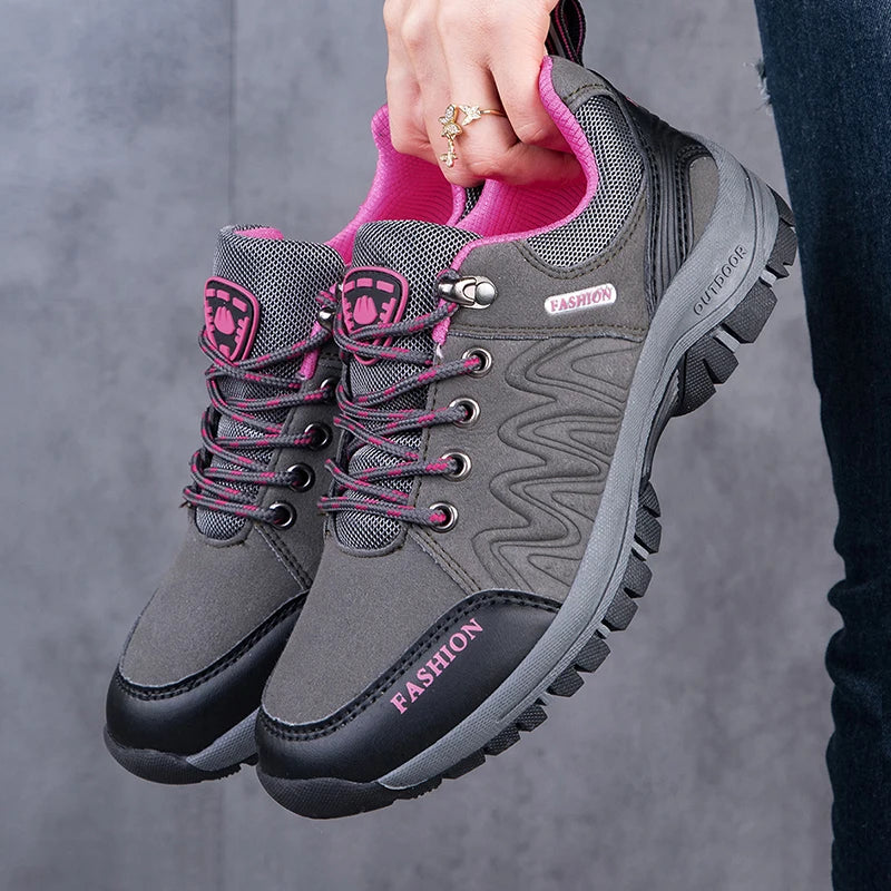 Chaussures de Randonnée Femme – Baskets Imperméables, Antidérapantes, Confortables pour la Marche, Escalade et Activités Outdoor - BLACKBEARD OUTDOOR INDUSTRIES