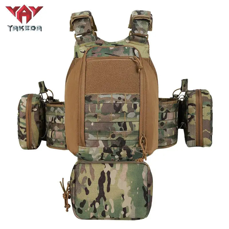 Gilet Tactique YAKEDA VT-8833TB – Plate Carrier Modulable Ma boutique