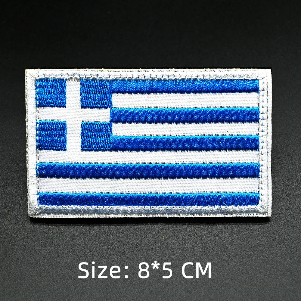 Patches Drapeaux Brodés Tactiques – international - BLACKBEARD OUTDOOR INDUSTRIES