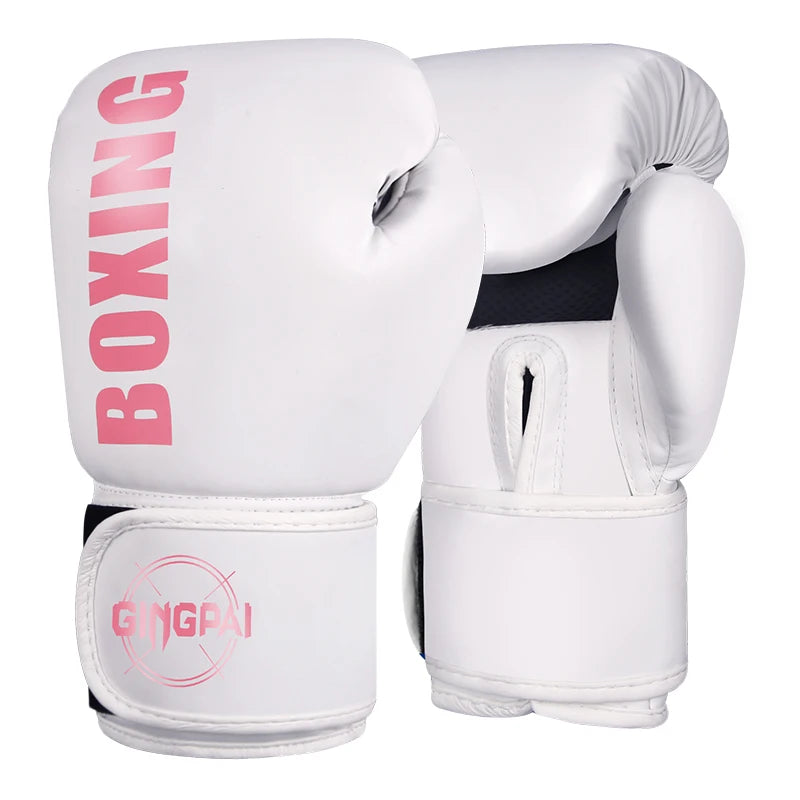 Gants de Boxe Professionnels GINGPAI SPORT – Gants de Combat Sanda, Muay Thai, MMA – Unisex, Adultes et Enfants, Entraînement, Sac de Sable et Combat - BLACKBEARD OUTDOOR INDUSTRIES