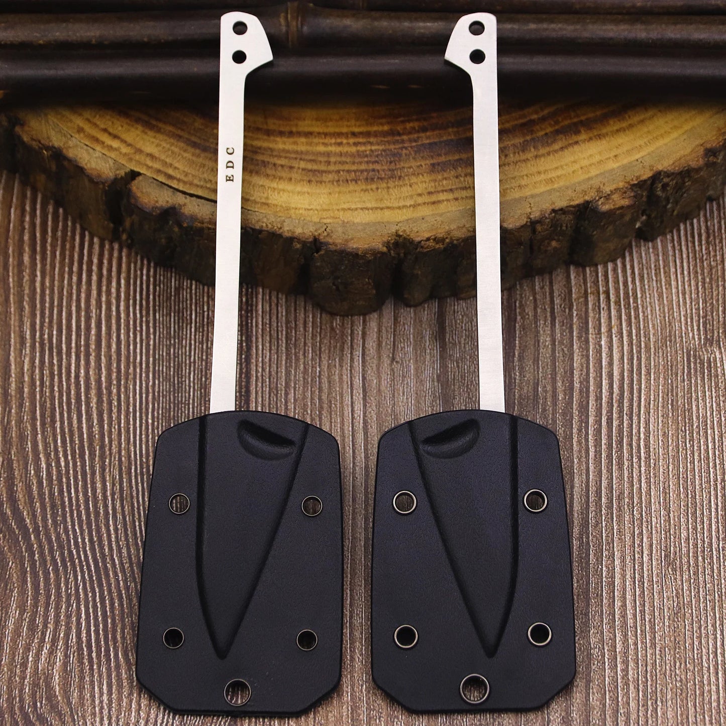 Couteau de Poche 2024 – Couteau de Chasse, Couteau de Pêche en Acier Inoxydable 440C, Lame Monobloc + Étui K, Outil EDC pour Camping et Activités de Plein Air - BLACKBEARD OUTDOOR INDUSTRIES