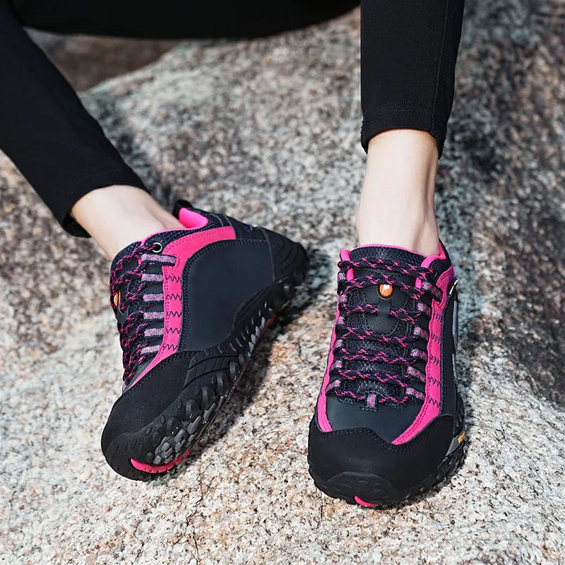 Chaussures de Randonnée Imperméables – Trekking Outdoor Unisexe | Printemps & Mi-saison | Cuir Véritable - BLACKBEARD OUTDOOR INDUSTRIES