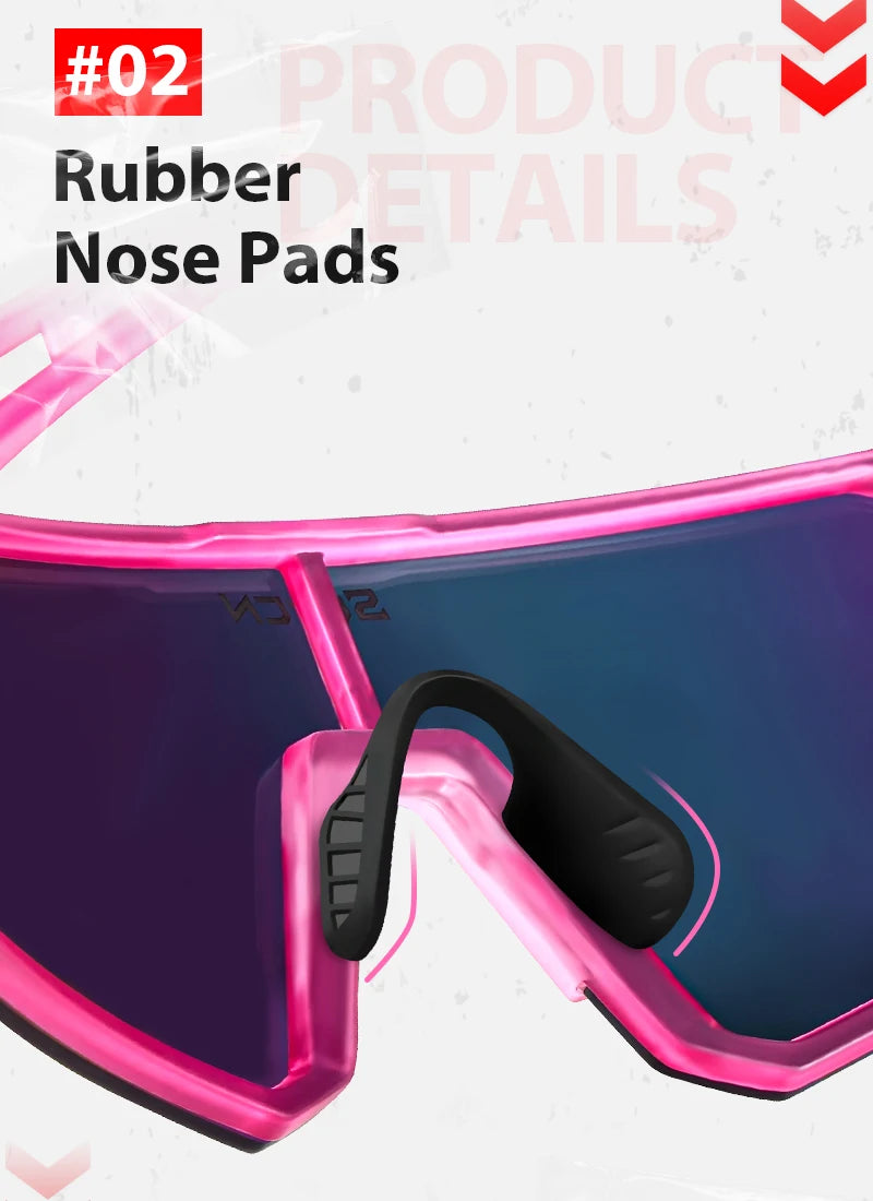 SCVCN Lunettes de Cyclisme UV400 – Modèle S1411 - BLACKBEARD OUTDOOR INDUSTRIES