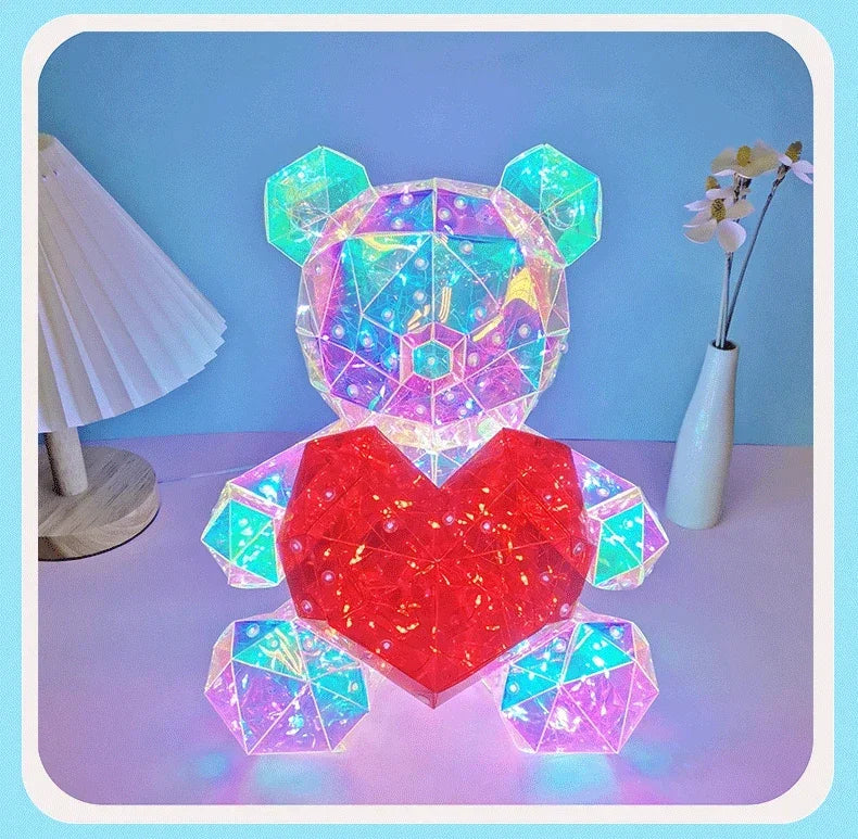 Teddy Bear Romantic ours lumineux Ma boutique
