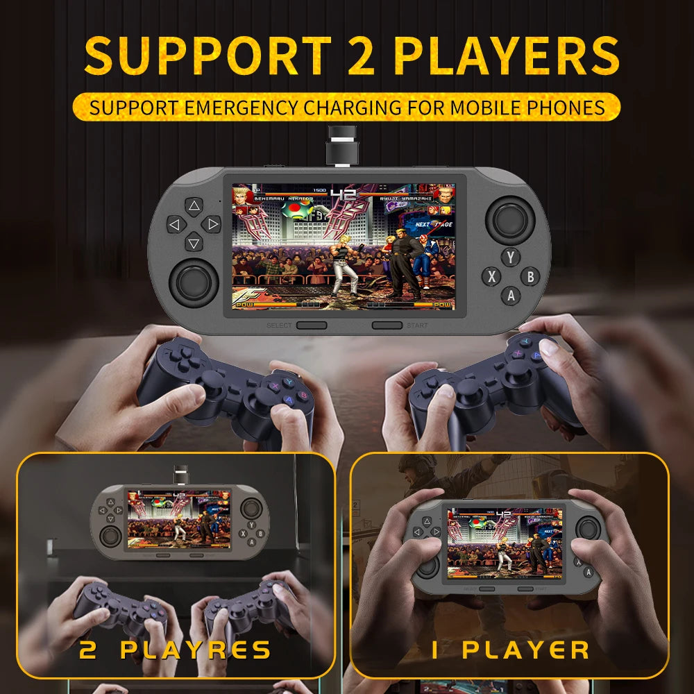 Console de Jeu Rétro Portable SF3000 – Écran IPS 4.5" – 20 000+ Jeux – 14 Émulateurs – 64Go – 3000mAh - BLACKBEARD OUTDOOR INDUSTRIES