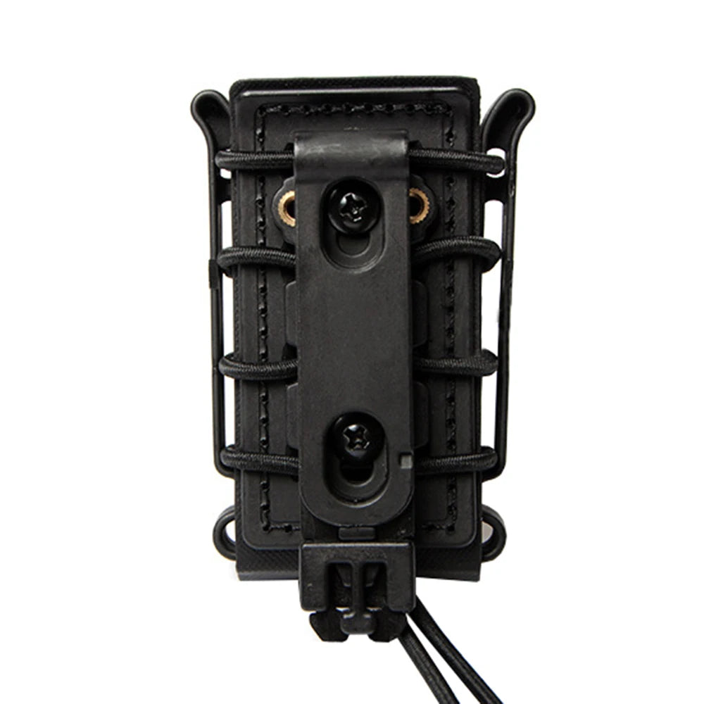 Poche à Chargeur Tactique Molle pour Magasin de Pistolet 9mm avec Clip de Ceinture (Compatible G17, G19, M9, P226) BLACKBEARD OUTDOOR INDUSTRIES
