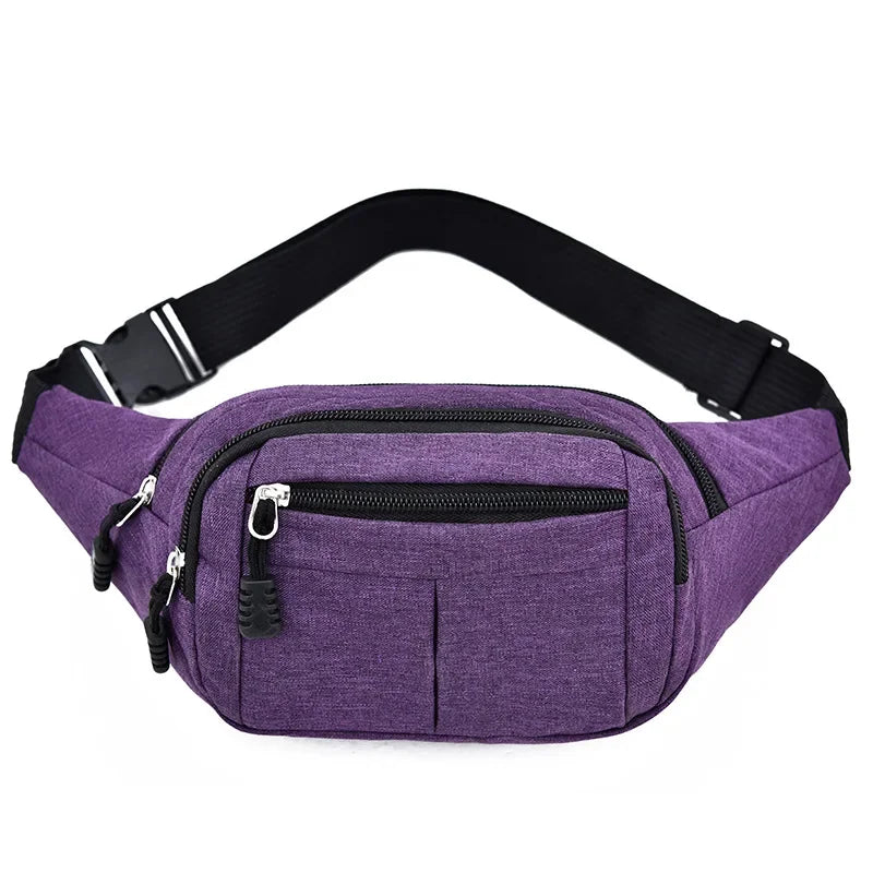 Sac Banane Homme Étanche – Style Coréen, Toile Oxford, Multi-usage - BLACKBEARD OUTDOOR INDUSTRIES
