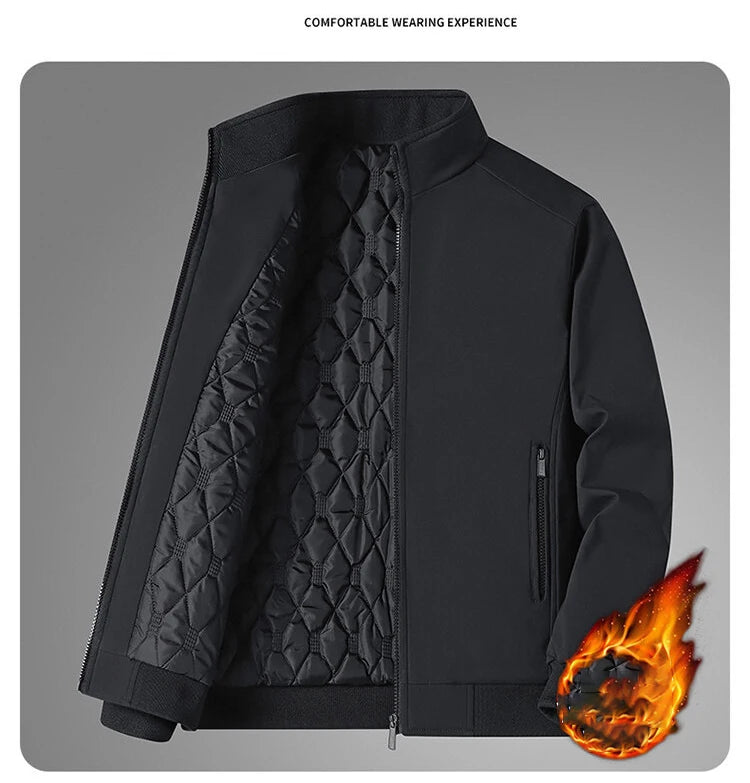 Veste Homme Hiver Grande Taille – BROWON 2025 - BLACKBEARD OUTDOOR INDUSTRIES