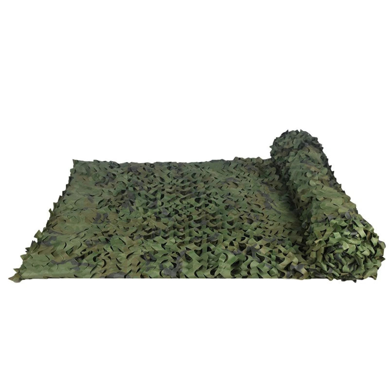 Filet de Camouflage - Filet de Camouflage pour Chasse, Tente de Jardin, Awnings de Voiture, Plusieurs Couleurs (Blanc, Bleu, Vert, Noir, Jungle, Désert) - BLACKBEARD OUTDOOR INDUSTRIES