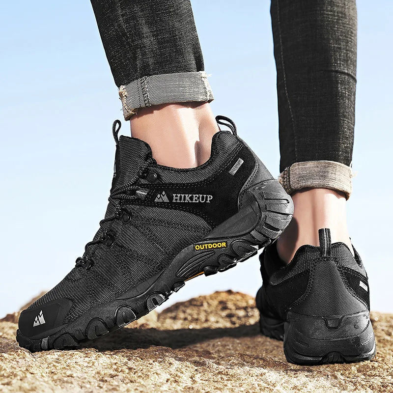 Chaussures de Randonnée Homme HIKEUP – Antidérapantes, Respirantes, Résistantes – Trekking, Escalade, Chasse, Tourisme - BLACKBEARD OUTDOOR INDUSTRIES