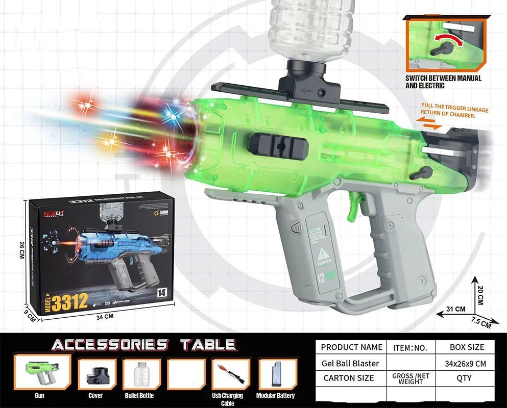 Electric gel ball blaster toy gun Ma boutique