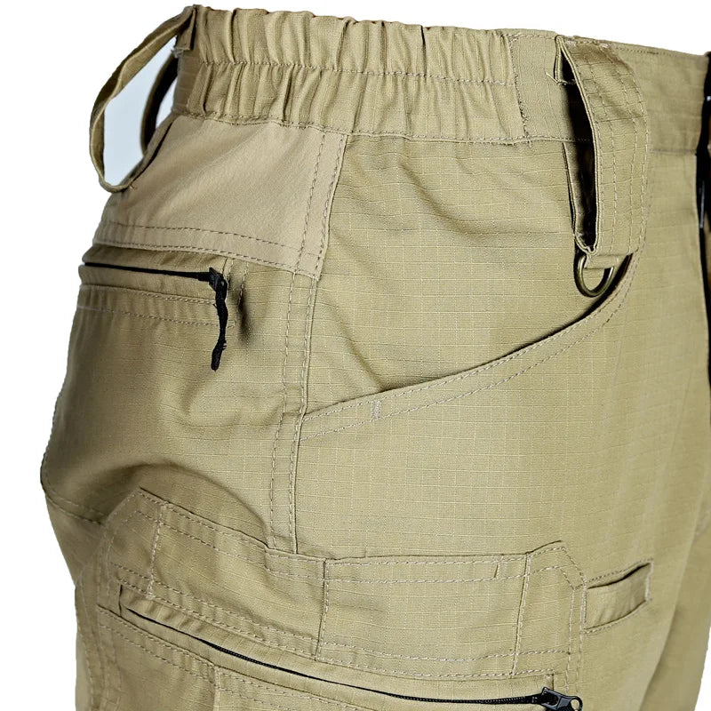 Pantalon Cargo Homme Tactique Résistant – Multi-Poches, Style Militaire, Printemps/Automne - BLACKBEARD OUTDOOR INDUSTRIES