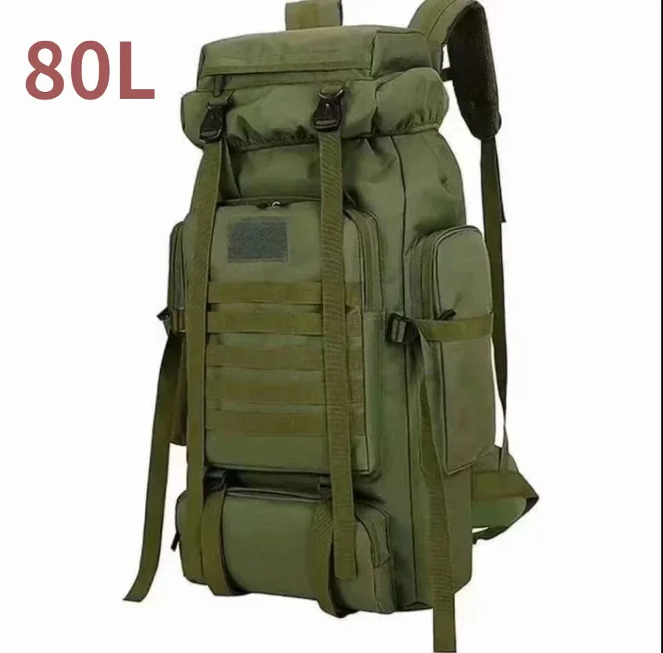 Sac à Dos Tactique 80L / 100L – Grand Volume pour Randonnée, Camping & Trekking - BLACKBEARD OUTDOOR INDUSTRIES