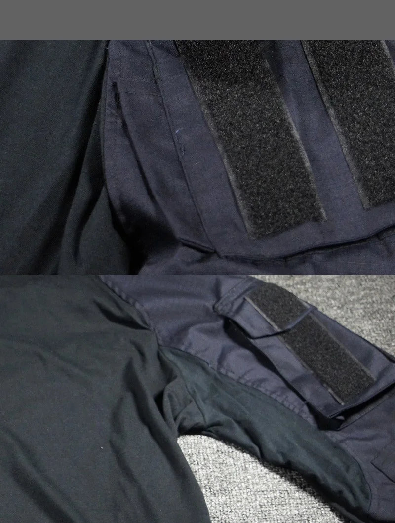 Costume Tactique Tom Plus GEN3 G3 Bleu Foncé – Ensemble Chemise à Manches Longues + Pantalon Long - BLACKBEARD OUTDOOR INDUSTRIES