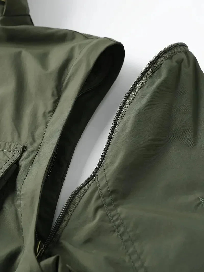 Veste Cargo Multi-Poches Homme – Imperméable & Modulable - BLACKBEARD OUTDOOR INDUSTRIES