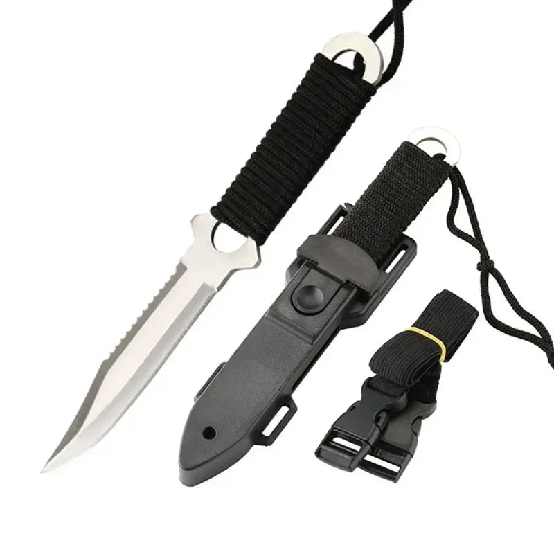 Vusak Stainless Steel Camping Pocket Knife with Scabbard - BLACKBEARD OUTDOOR INDUSTRIES