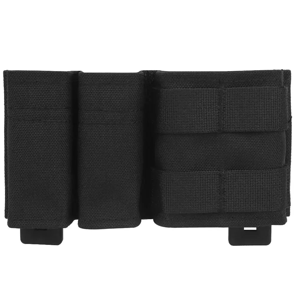 Tactical Outdoor Double Stack Magazine Pouch 5.56 & 9mm – MOLLE Compatible Ma boutique