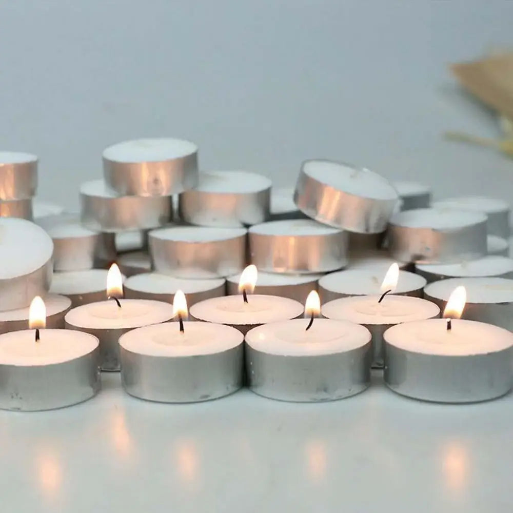 Mini Bougies Théières - Lot de 10 Bougies Longue Durée et Sans Fumée pour Mariages, Soirées et Décoration Extérieure - BLACKBEARD OUTDOOR INDUSTRIES