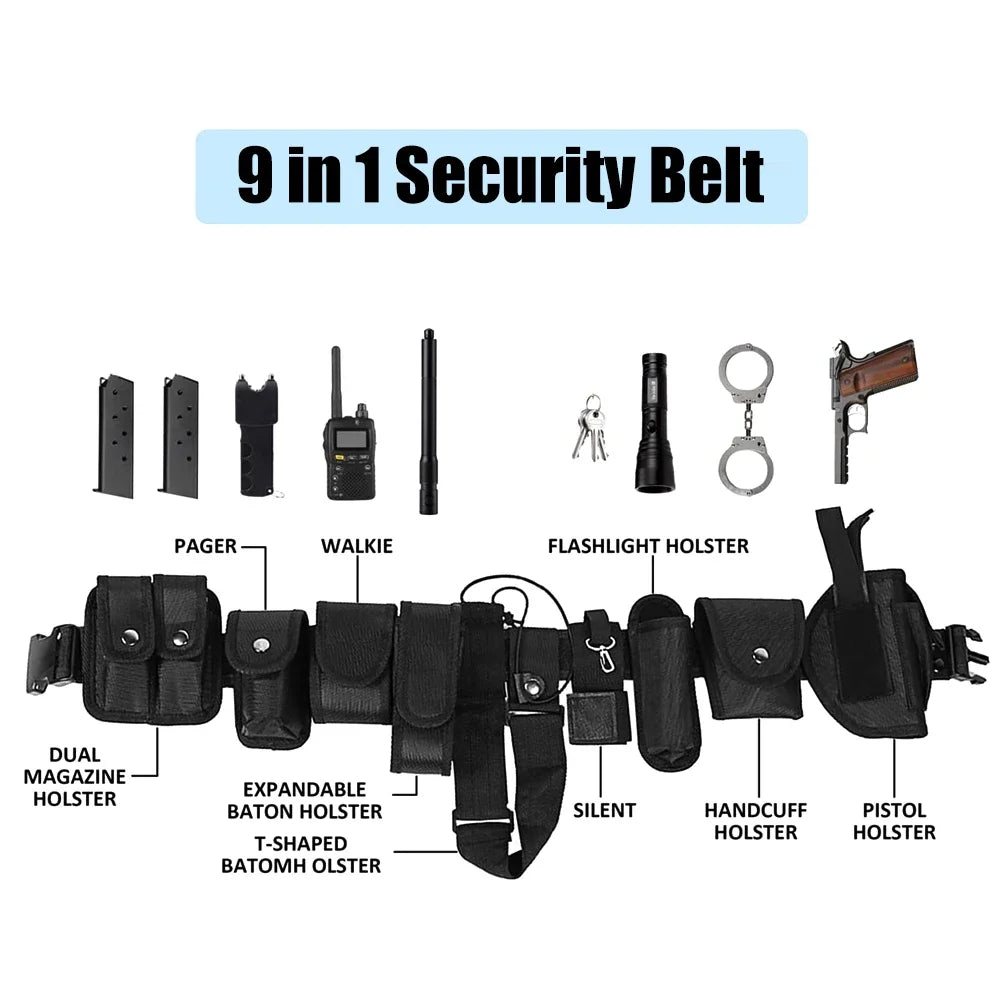 Ceinture Tactique Utilitaire Modulaire 10 en 1 - Système d'Équipement Tactique Ma boutique