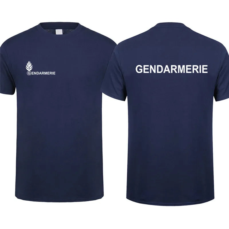 T-shirt Gendarmerie Française – Manches Courtes - BLACKBEARD OUTDOOR INDUSTRIES