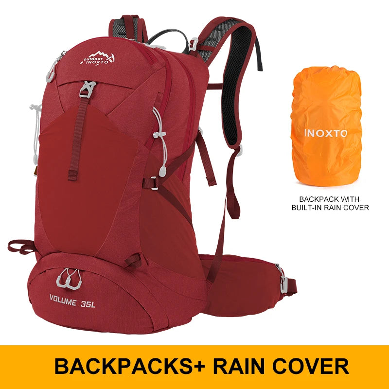 Sac à Dos de Randonnée 35L – Imperméable avec Housse de Pluie Intégrée | Mixte Homme/Femme - BLACKBEARD OUTDOOR INDUSTRIES