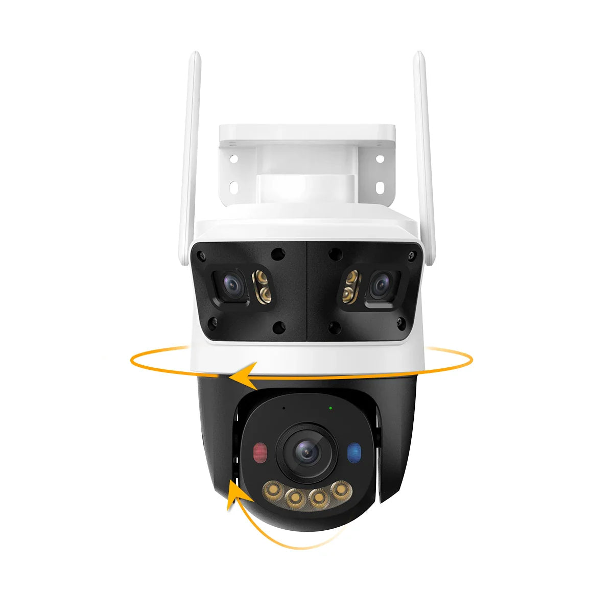 Caméra Extérieure IMOU Cruiser Triple Objectif Surveillance Intelligente – Avertissement Lumineux Rouge/Bleu – Détection Véhicules & Personnes – WiFi PTZ Ma boutique
