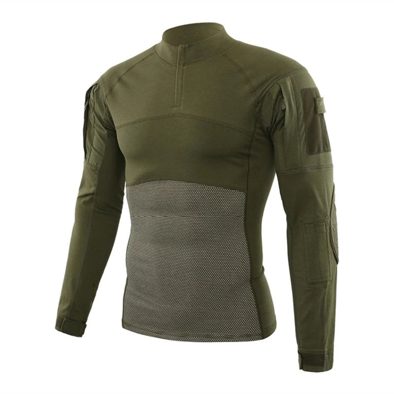 T-shirt Tactique Camouflage Longues Manches – ESDY A1 - BLACKBEARD OUTDOOR INDUSTRIES