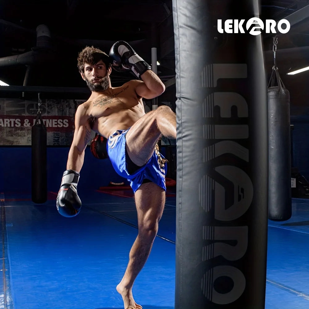 Sac de Frappe Suspendu - Haute Résistance (Non Rempli) pour Boxe, MMA, Kickboxing - Sac de Frappe d'Entraînement avec Gants - Idée Cadeau pour Passionnés de Boxe - BLACKBEARD OUTDOOR INDUSTRIES
