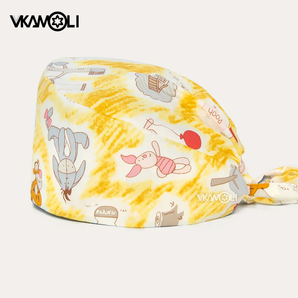 Chapeau Médical Imprimé pour Infirmières - Casquette de Scrub pour Femmes et Hommes, Uniforme Médical. - BLACKBEARD OUTDOOR INDUSTRIES