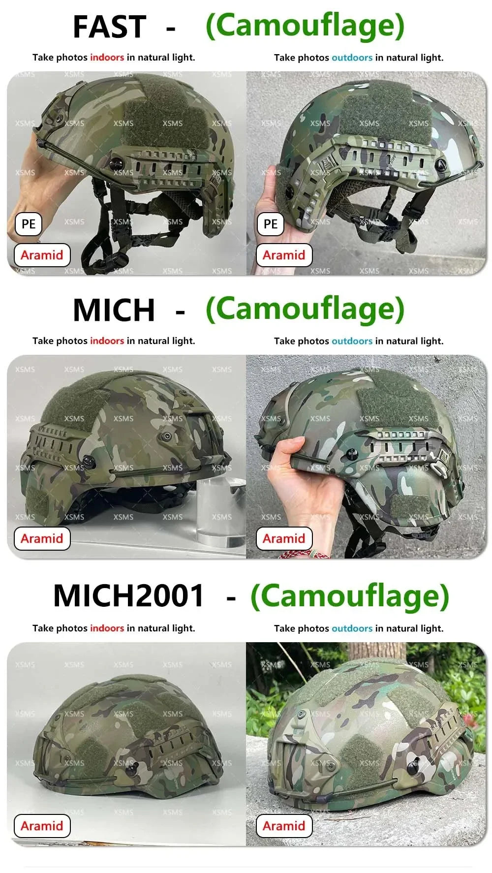 Casque Balistique Tactique ACH High-Cut NIJ III+7.62 – Casque de Sécurité Aramide FAST Wendy – Protection Ballistique NIJ IIIA - BLACKBEARD OUTDOOR INDUSTRIES