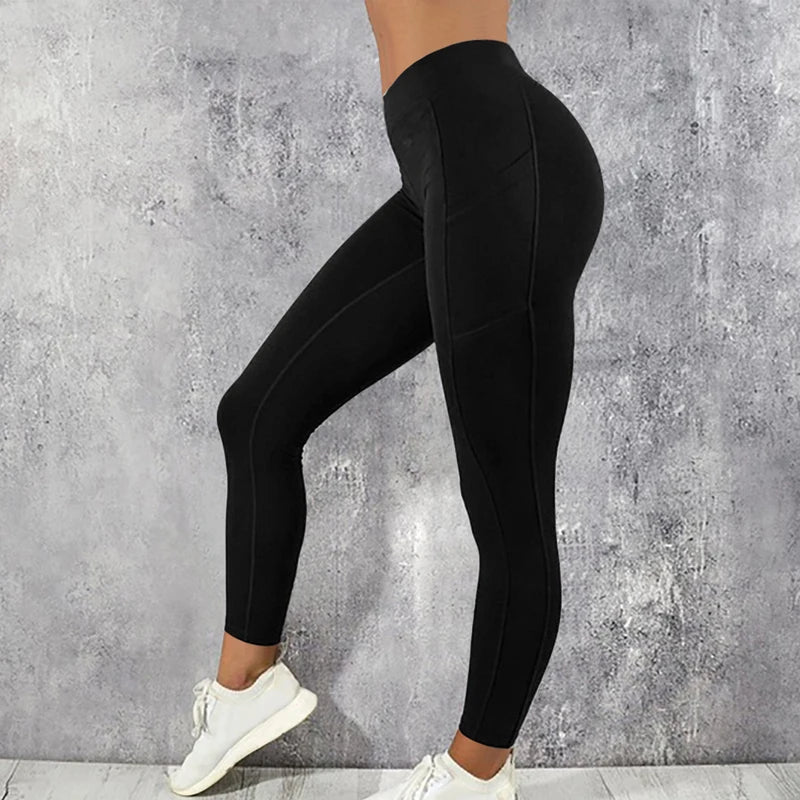 Legging de Yoga Femme Grande Taille avec Poches - BLACKBEARD OUTDOOR INDUSTRIES