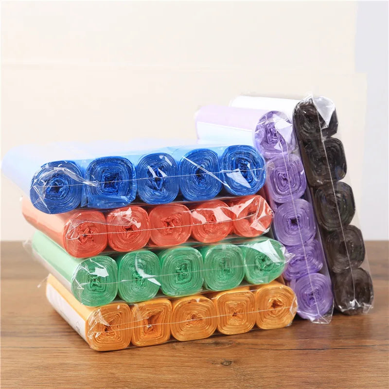 Sac poubelle épaissi, sac plastique plat jetable pour usage domestique – Lot de 75 pièces - BLACKBEARD OUTDOOR INDUSTRIES
