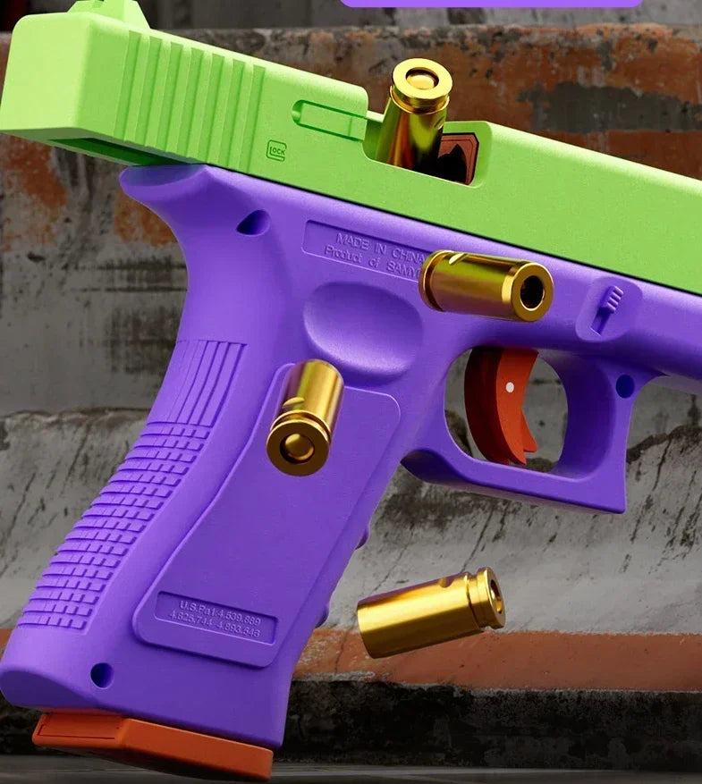 Laser Version Dual-mode Shell Ejection G17 Pistol Blaster Automatic Gun Ma boutique