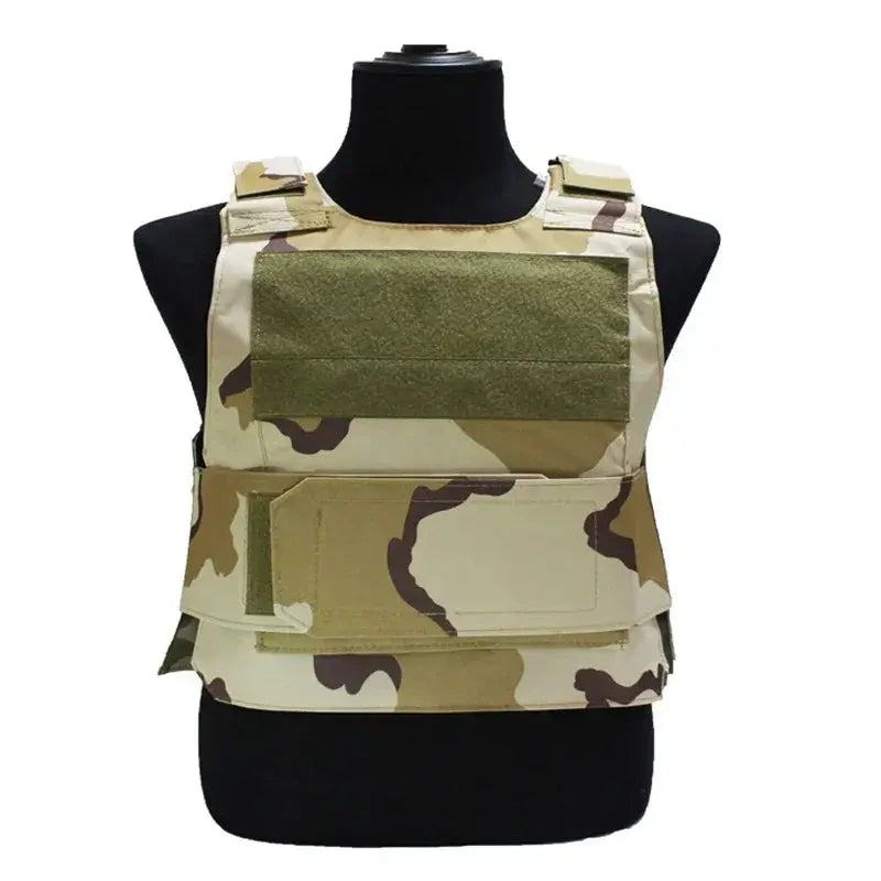Housse de Gilet Pare-Balles Porte-Plaques – Tactical Vest MOLLE Combat Assault Plate Carrier Ma boutique